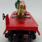 Lionel 1928460 O Santa's "Take Five" Mobile Deer Rest Shop Flat Car w/ Sleigh EX/Box