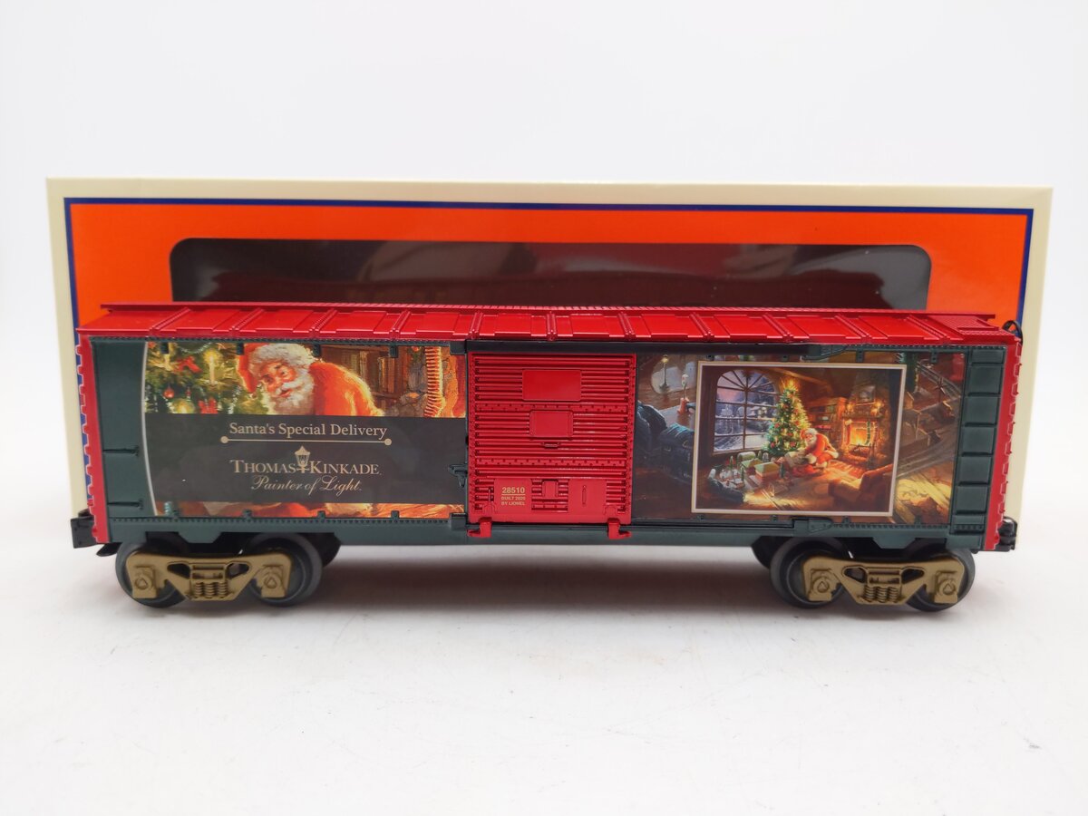 Lionel 2028510 O Gauge Thomas Kinkade Santa's Special Delivery Boxcar EX/Box