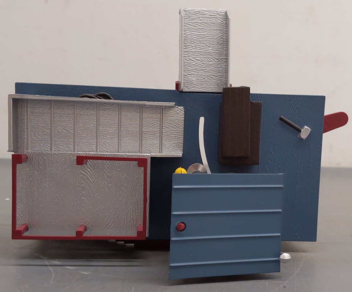 Lionel 1929050 O Scale The Polar Express Barrel Loader Building EX/Box