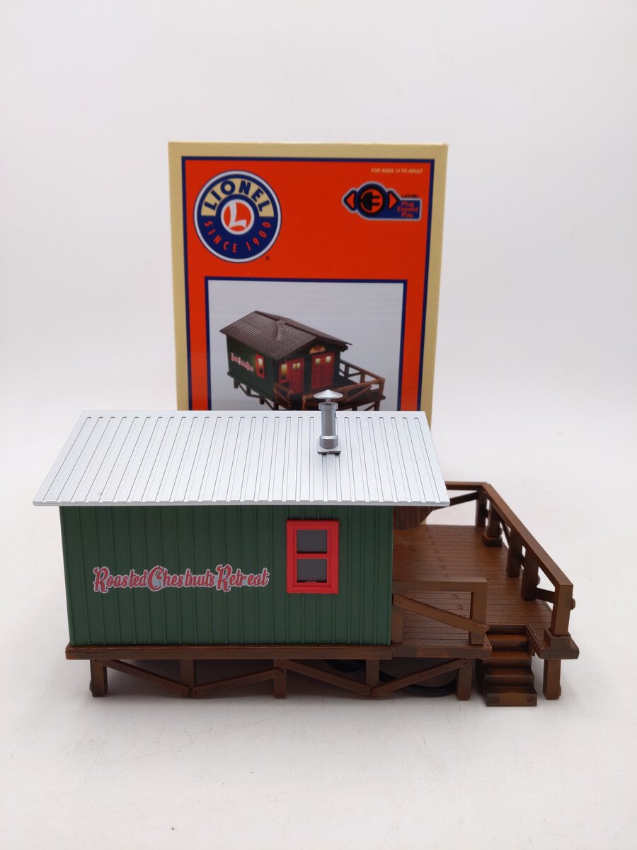 Lionel 2029220 O Roasted Chesnuts Retreat Building Kit EX/Box