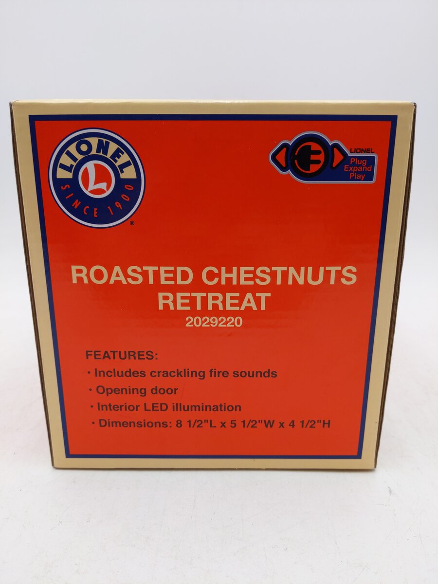 Lionel 2029220 O Roasted Chesnuts Retreat Building Kit EX/Box