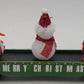 MTH 30-72211 O Christmas Green Gondola w/ LED Xmas Lights & Lighted Snowmen LN/Box