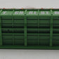MTH 30-72211 O Christmas Green Gondola w/ LED Xmas Lights & Lighted Snowmen LN/Box
