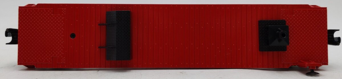MTH 30-76654 O Christmas Flatcar with 40' Trailer EX/Box