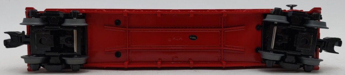 MTH 30-76654 O Christmas Flatcar with 40' Trailer EX/Box