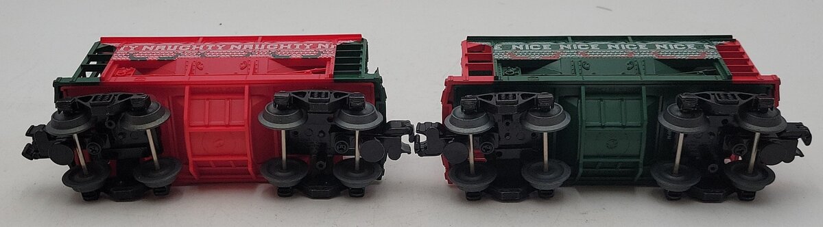 Lionel 6-84785 O Naughty or Nice Ore Car Pack (2) LN/Box