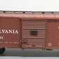 Aristo-Craft 46023 G Custom Pennsylvania 40' Steel Boxcar EX/Box