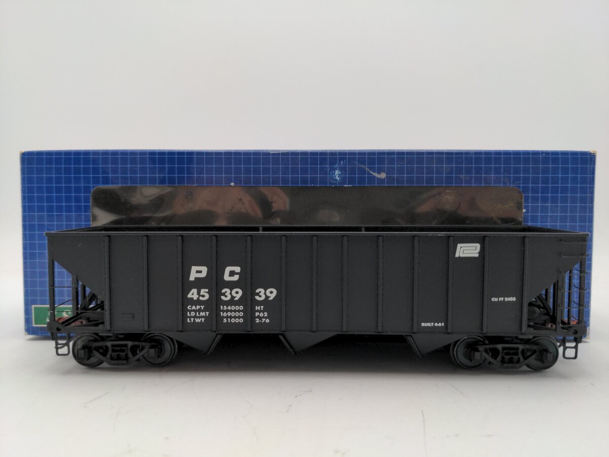 Des Plaines Hobbies DPS1503S S Scale Penn Central Hopper Car w/o Load #452386 EX/Box