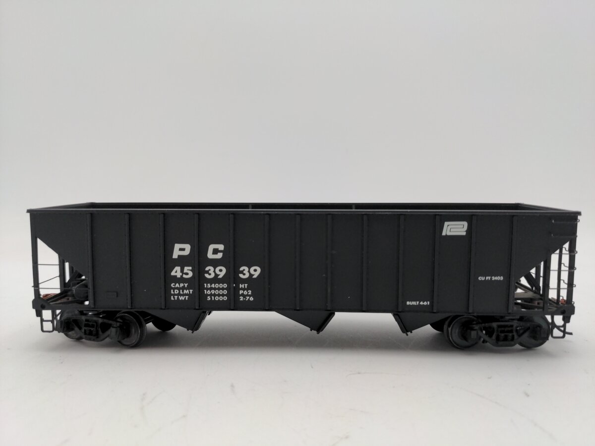 Des Plaines Hobbies DPS1503S S Scale Penn Central Hopper Car w/o Load #452386 EX/Box