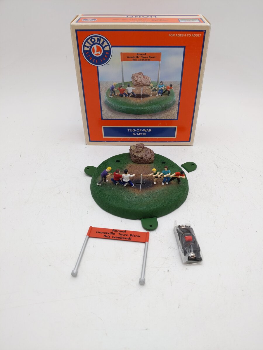 Lionel 6-14215 O Gauge Tug-O-War Animated Accessory VG/Box