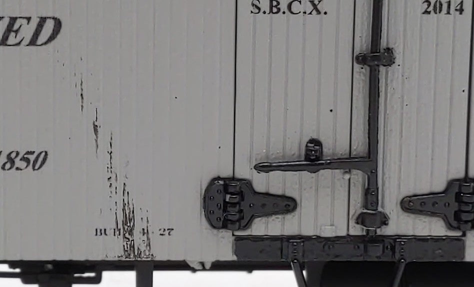 MTH 20-94539 O Gauge Stroh’s Beer 36’ Woodsided Reefer Car #2014 EX/Box