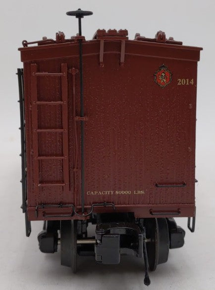 MTH 20-94539 O Gauge Stroh’s Beer 36’ Woodsided Reefer Car #2014 EX/Box