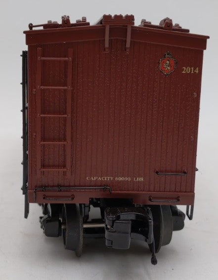 MTH 20-94539 O Gauge Stroh’s Beer 36’ Woodsided Reefer Car #2014 EX/Box