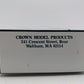 Crown Model Products 2001 S Scale MBCX Moxie Boxcar #12538 EX/Box