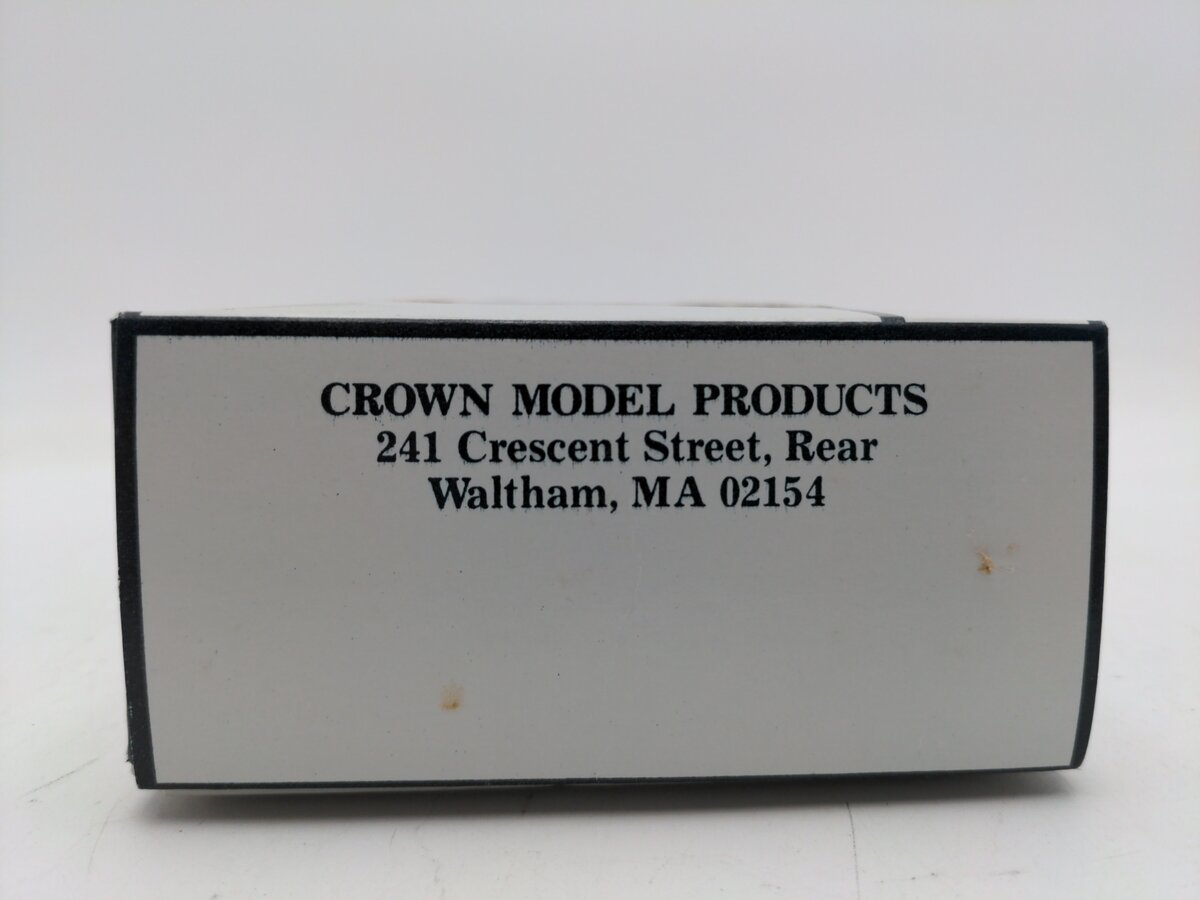Crown Model Products 2001 S Scale MBCX Moxie Boxcar #12538 EX/Box