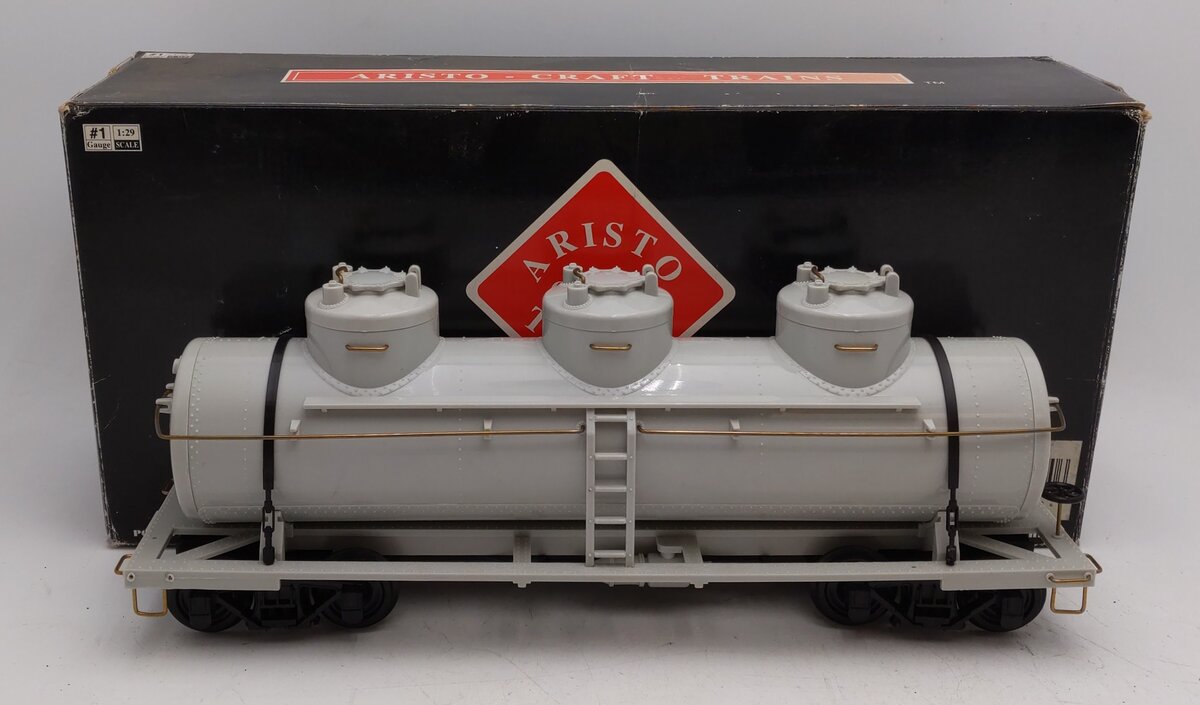 Aristo-Craft 41600 G Undecorated Triple Dome Tank Car Kit EX/Box