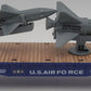 Menards 279-4490 O Gauge United States Air Force Flat Car w/ 2 Rockets #4180 EX