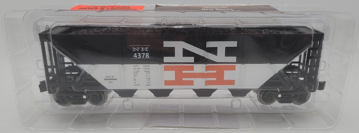 Menards 279-6278 O Gauge New Haven Coal Hopper Car #4378 LN