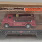 Menards 279-8316 O Gauge New York Central Flatcar W/ Fire Truck NIB