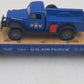 Menards 279-9435 O Gauge Air Force Flatcar W/ 1947 Power Wagon VG/Box