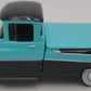 Menards 1:48 Die-Cast 1957 Dodge Sweptside Teal Pickup Truck EX/Box