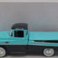 Menards 1:48 Die-Cast 1957 Dodge Sweptside Teal Pickup Truck EX/Box