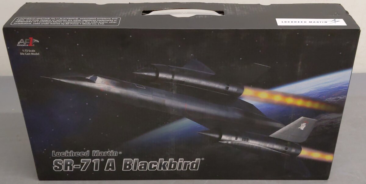 Lockheed Martin SR-71A Blackbird Aircraft #17980 "United States Air Force" 1/72 LN/Box