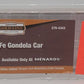 Menards 279-4343 O Sante Fe Gondola Car #8228 LN