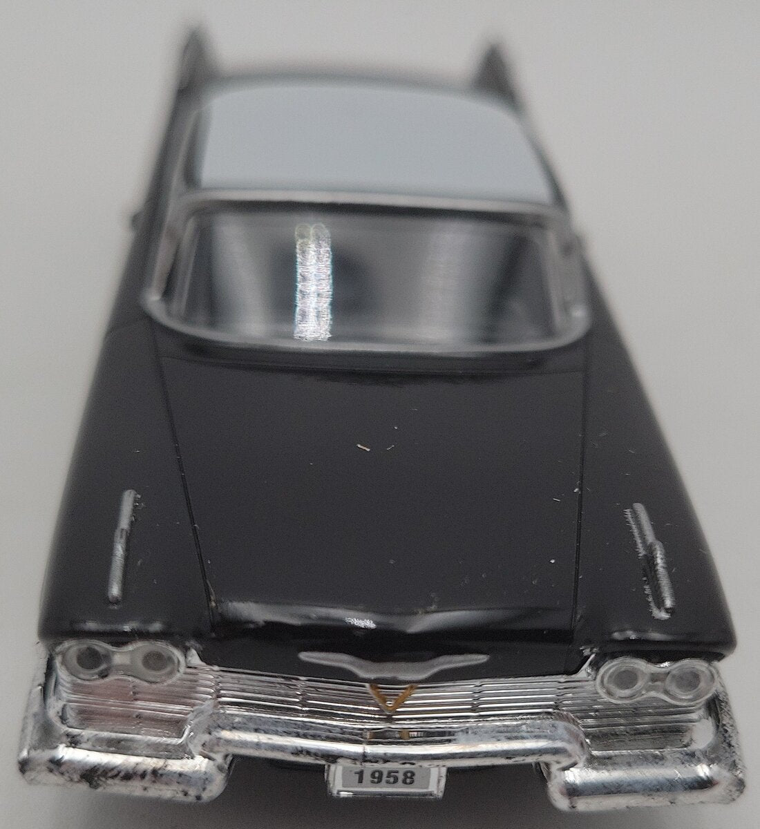 Menards 1:48 1958 Plymouth Fury Black Car EX/Box