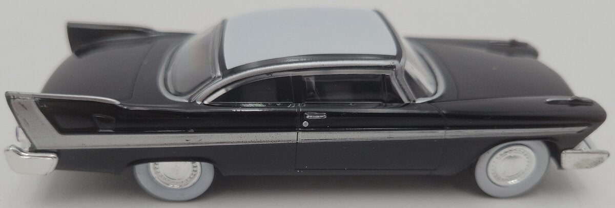 Menards 1:48 1958 Plymouth Fury Black Car EX/Box