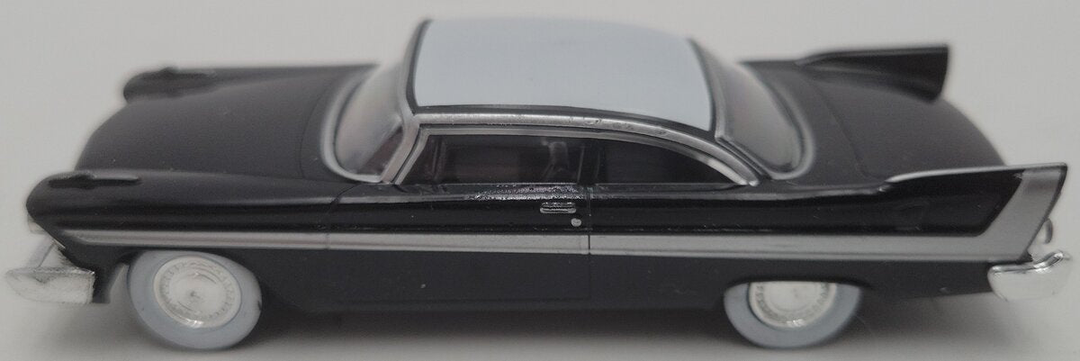 Menards 1:48 1958 Plymouth Fury Black Car EX/Box