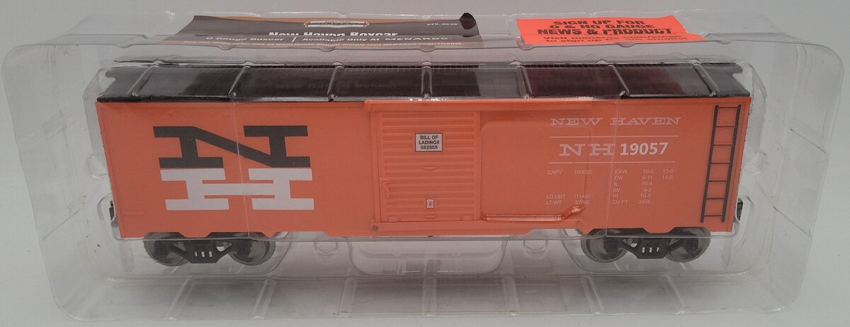 Menards 279-4540 O Gauge New Haven Boxcar #19057 NEW