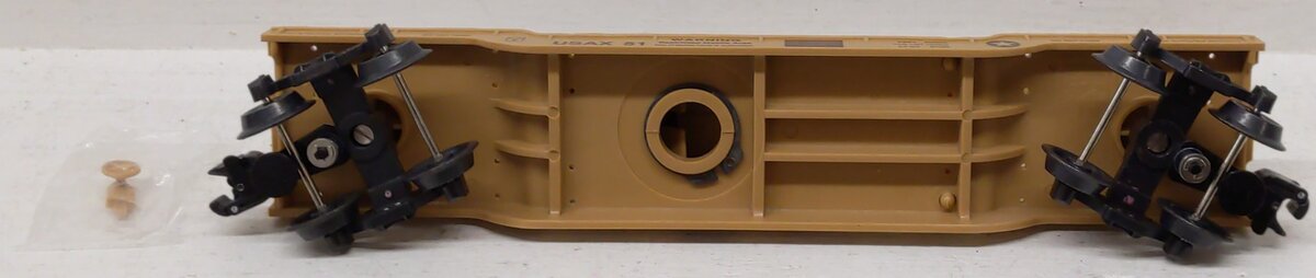 K-Line K662-8020 O Operation Iraqi Freedom US Army Cannon Mounted on Flat Car EX/Box