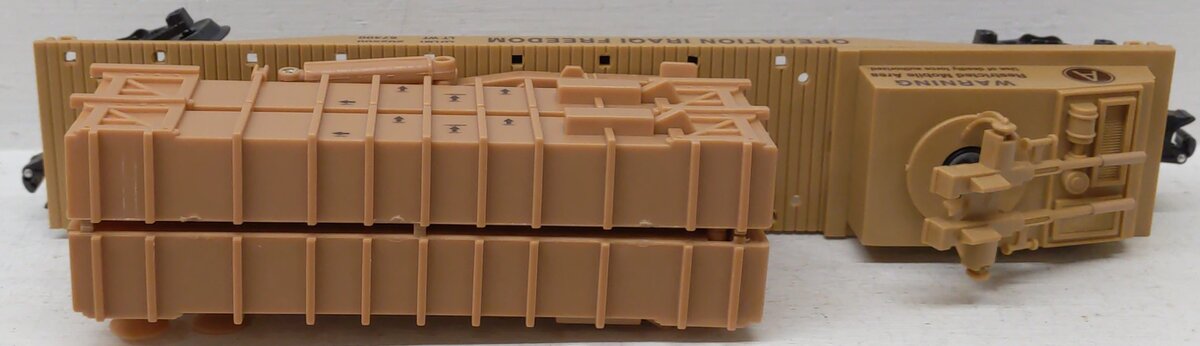 K-Line K691-8029 O Operation Iraqi Freedom Flatcar w/ Patriot Missile Battery EX/Box