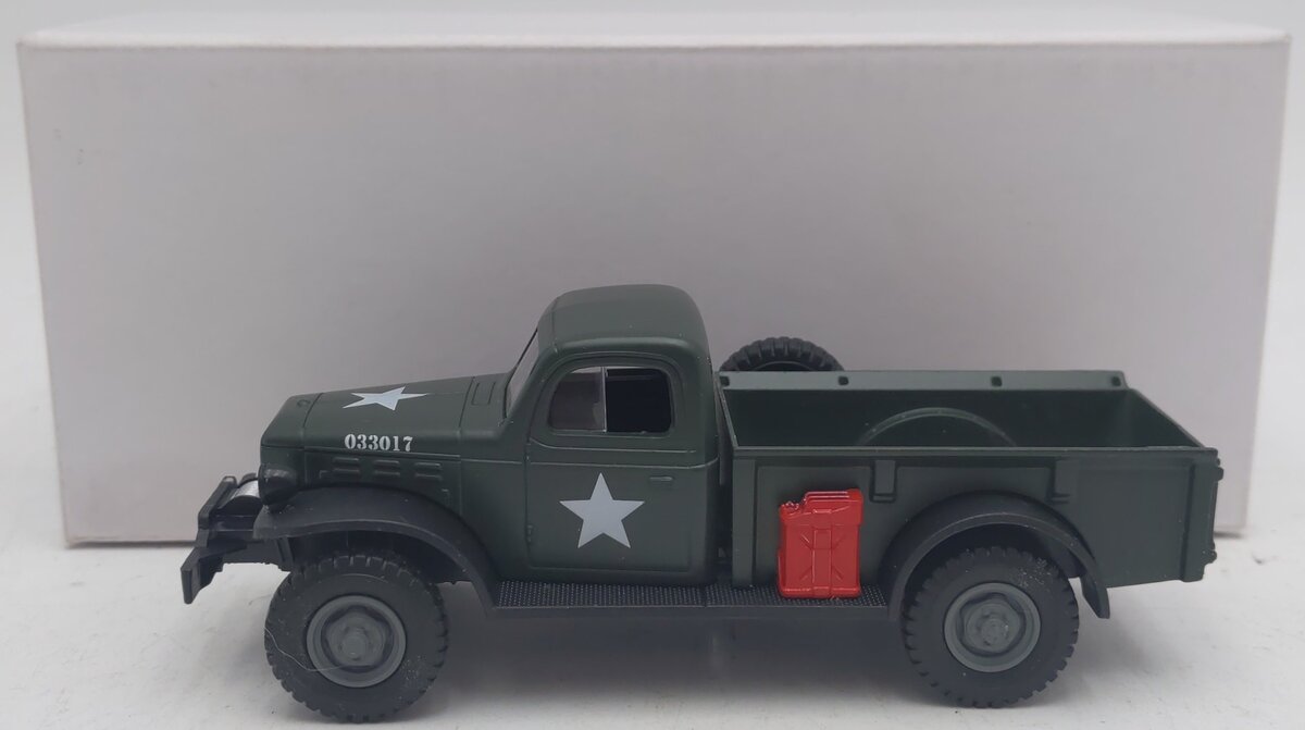 Menards 279-9397 1:48 Die Cast 1947 Power Wagon Army EX/Box