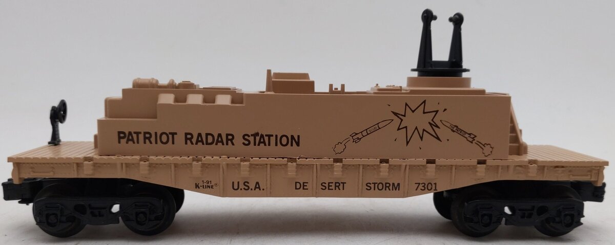 K-Line K7301 O Gauge Desert Storm Radar Car EX/Box