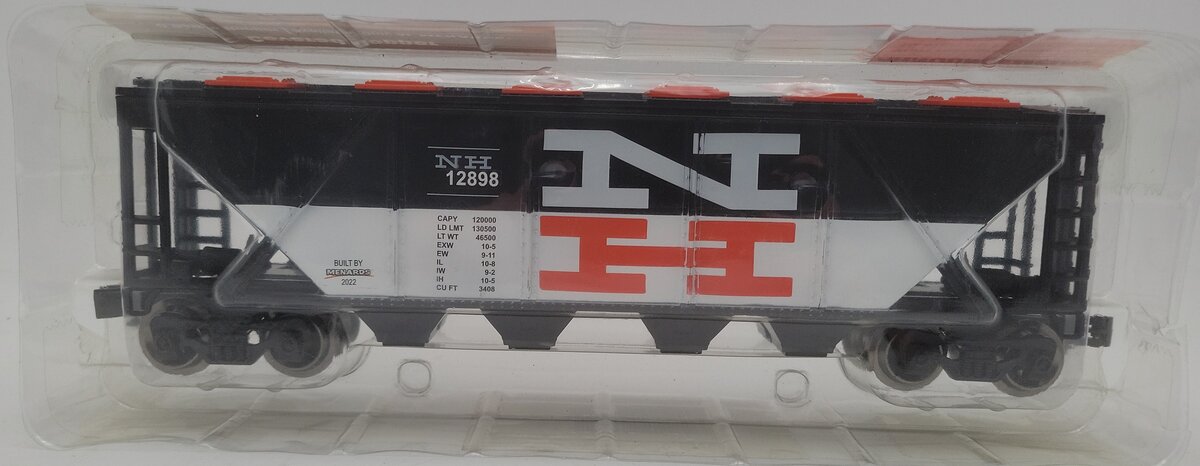 Menards 279-3582 O Gauge New Haven Covered Hopper Car #12898 LN