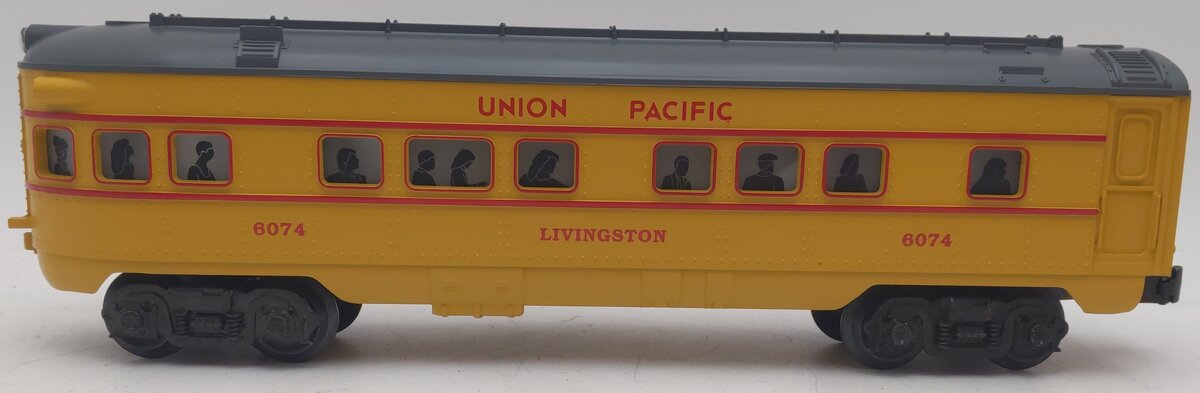 Lionel 6-16074 O Gauge Union Pacific "Livingston" Observation Car #6074 EX/Box