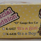 K-Line K-6428 O Gauge It's a Boy! Boxcar VG/Box