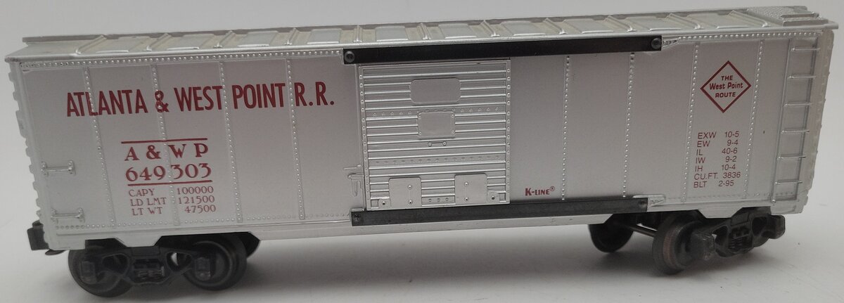 K-Line K-6428 O Gauge It's a Boy! Boxcar VG/Box
