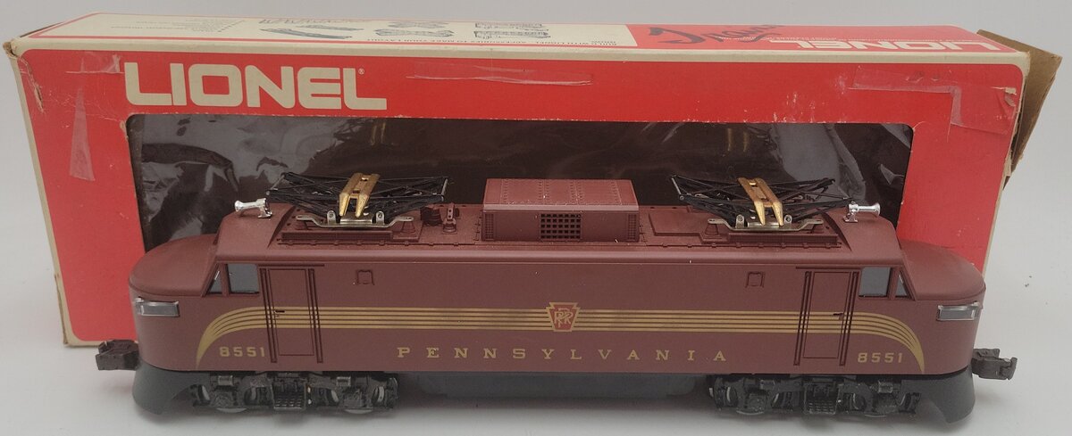 Lionel 6-8551 O Gauge Pennsylvania "Little Joe" EP-5 Electric Locomotive #8551 EX/Box