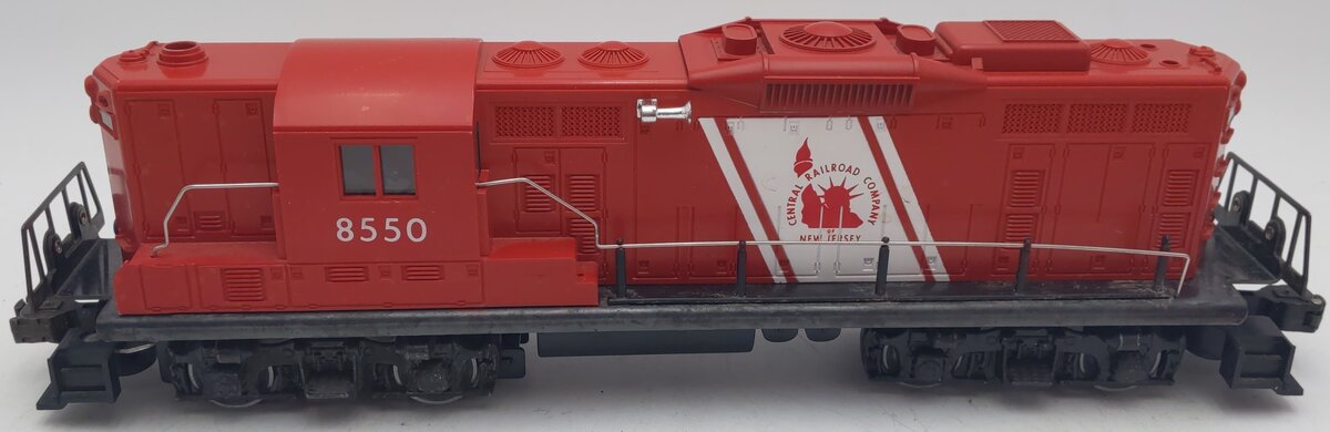 Lionel 6-8550 O Gauge Jersey Central GP-9 Diesel Locomotive #8550 VG/Box