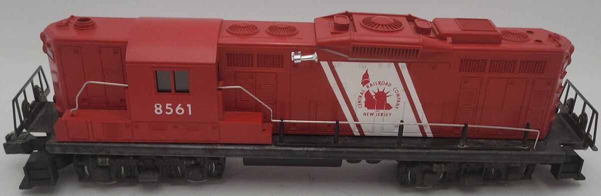 Lionel 6-8561 O Jersey Central GP-9 Non-Powered Diesel Locomotive VG/Box