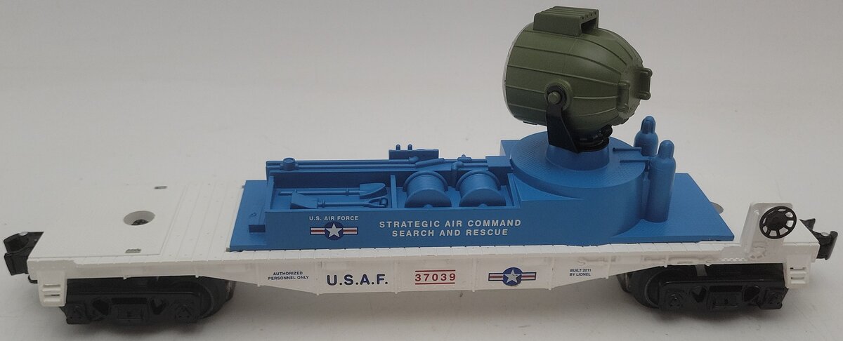 Lionel 6-37039 O US Air Force Minuteman Searchlight Car EX/Box