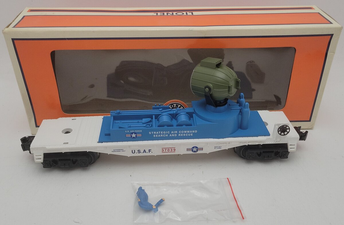 Lionel 6-37039 O US Air Force Minuteman Searchlight Car EX/Box