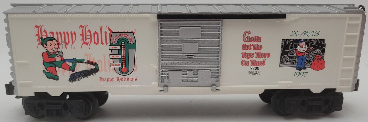 Lionel 6-16291 O Gauge 1997 Christmas Boxcar #9700 LN/Box
