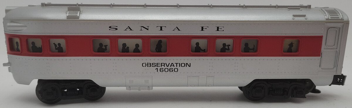 Lionel 6-16060 O Gauge Santa Fe Observation Car EX