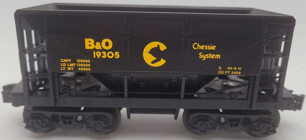 Lionel 6-19305 O Gauge B&O Chessie System Ore Car EX/Box
