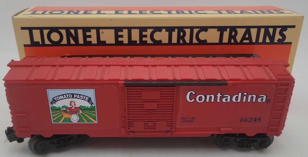 Lionel 6-16245 O Gauge Contadina Boxcar VG/Box