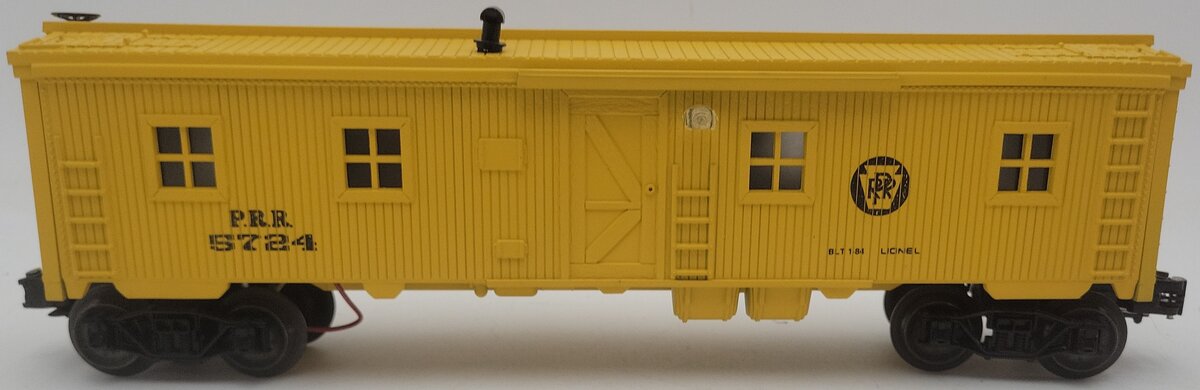 Lionel 6-5724 O Gauge Pennsylvania Illuminated Bunk Car #5724 EX/Box
